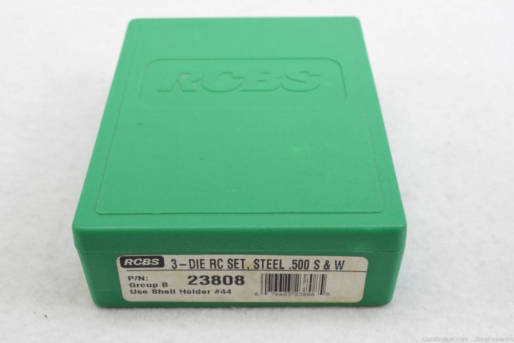 RCBS 3-DIE SET 500S&W #23808-img-0