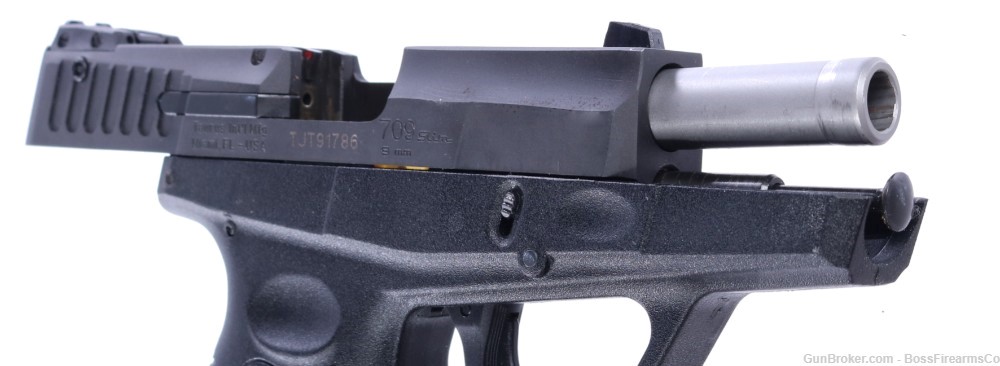 Taurus 709 Slim 9mm Luger Semi Auto Pistol 3" 7rd Black- Used (KT)-img-4