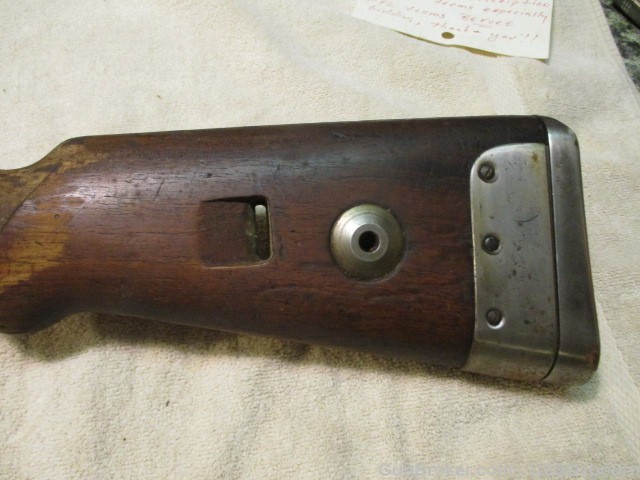 German WWII Vintage G33/40 Mountain Carbine Stock-img-16