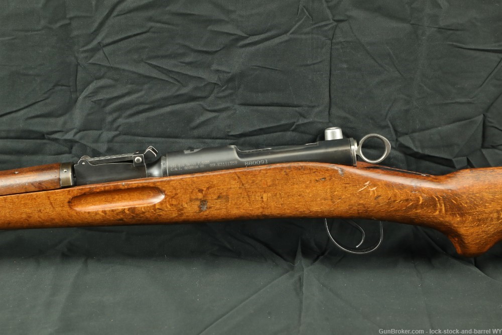 Swiss K31 7.5x55 Matching 25.6” Straight Pull Bolt Action Rifle C&R 1946-img-10