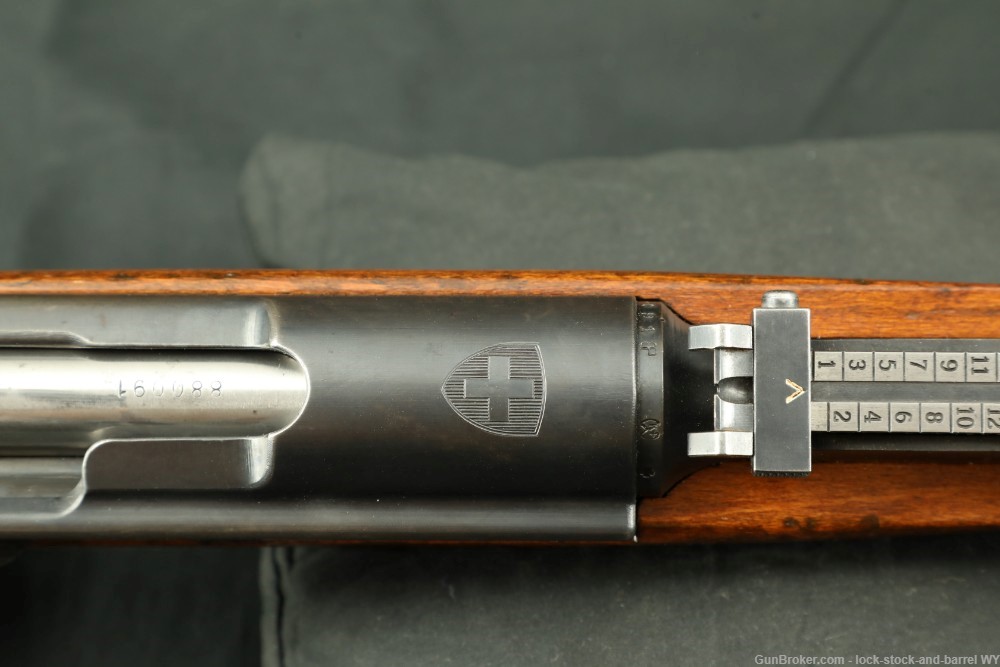 Swiss K31 7.5x55 Matching 25.6” Straight Pull Bolt Action Rifle C&R 1946-img-26