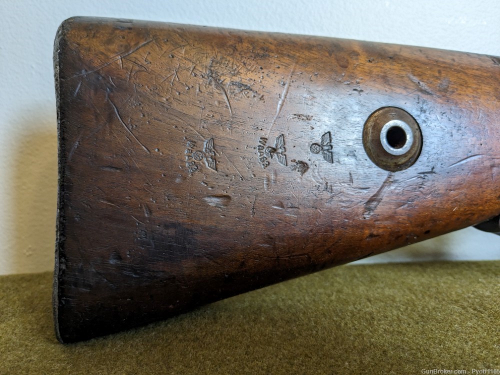 Pre-war Portuguese Mauser w/ German proofs, bayonet-img-1