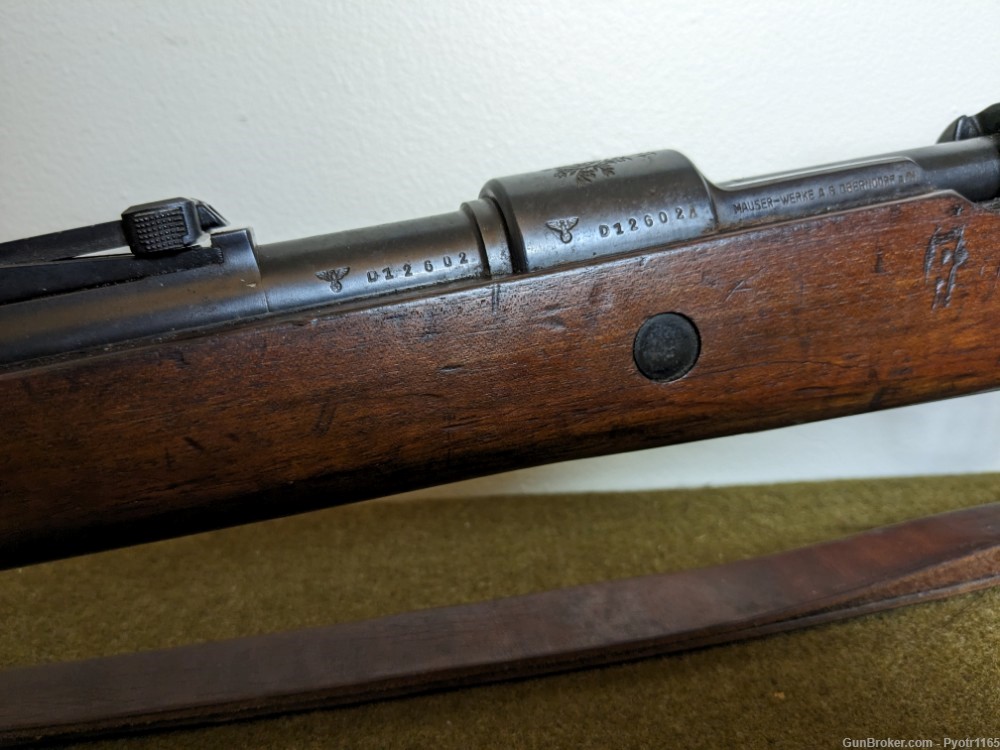 Pre-war Portuguese Mauser w/ German proofs, bayonet-img-32