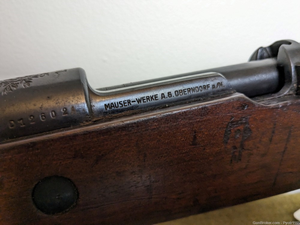 Pre-war Portuguese Mauser w/ German proofs, bayonet-img-34