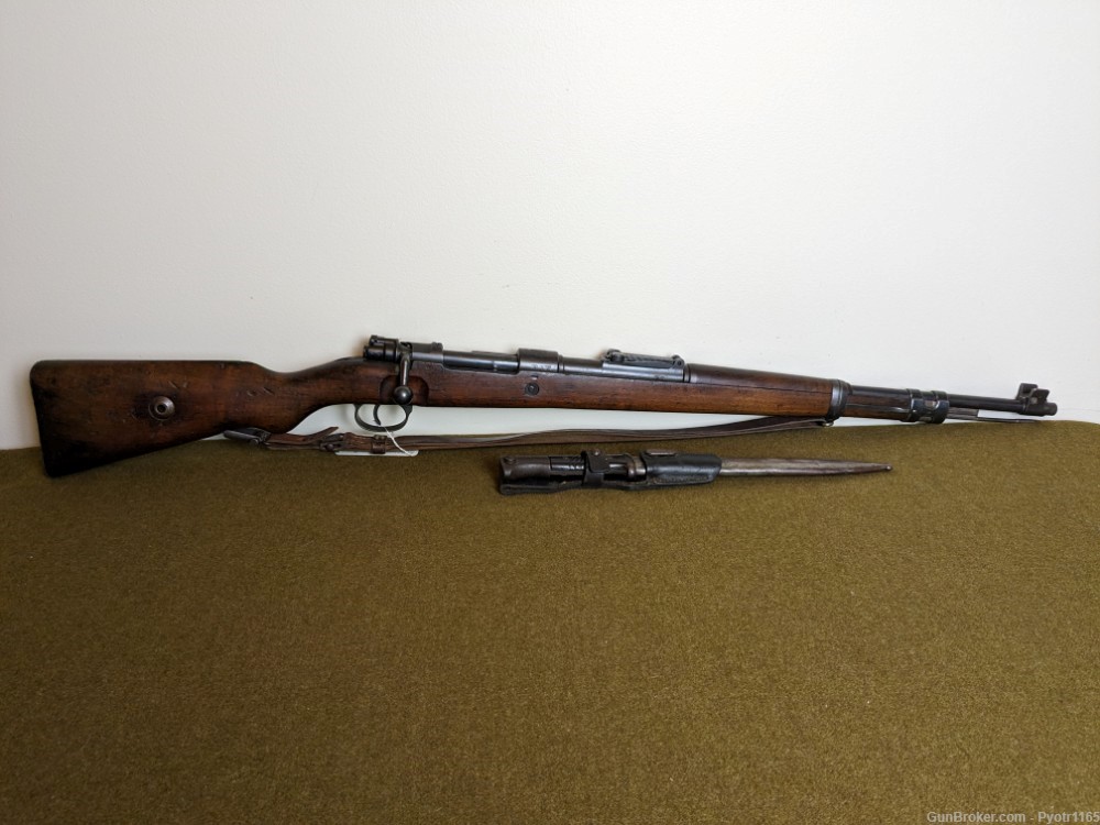 Pre-war Portuguese Mauser w/ German proofs, bayonet-img-0