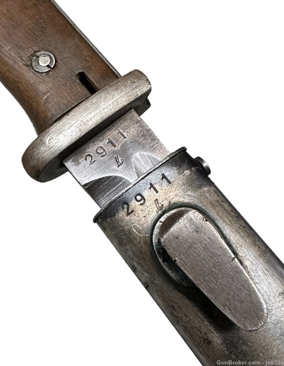 WW2 German K98 matching Bayonet WWII 43 ASW 1943 dagger knife -img-3