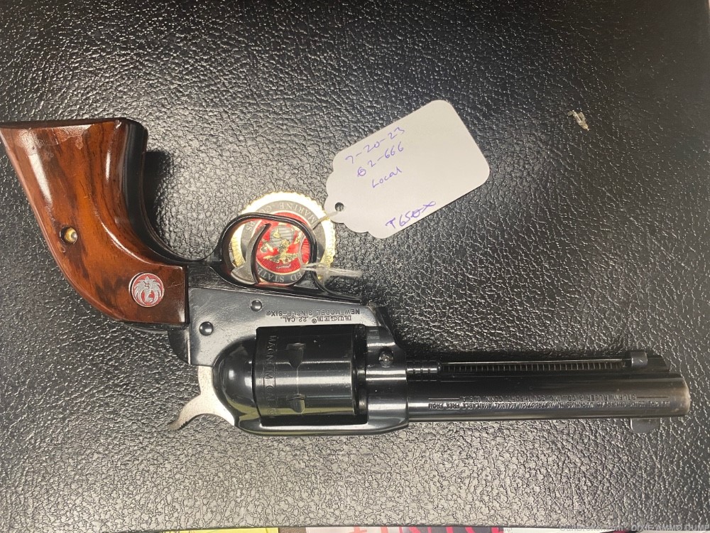 Ruger new model single 6 . 22 mag 50 yr anniversary. 2003-img-1