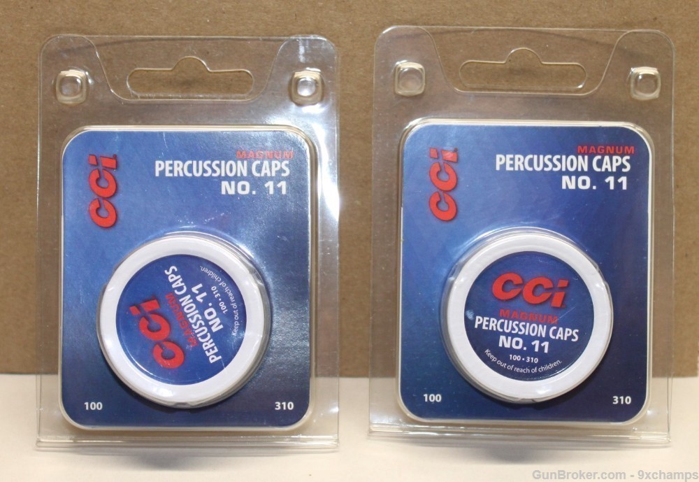 200 CCI #11 Magnum Percussion Caps-img-0