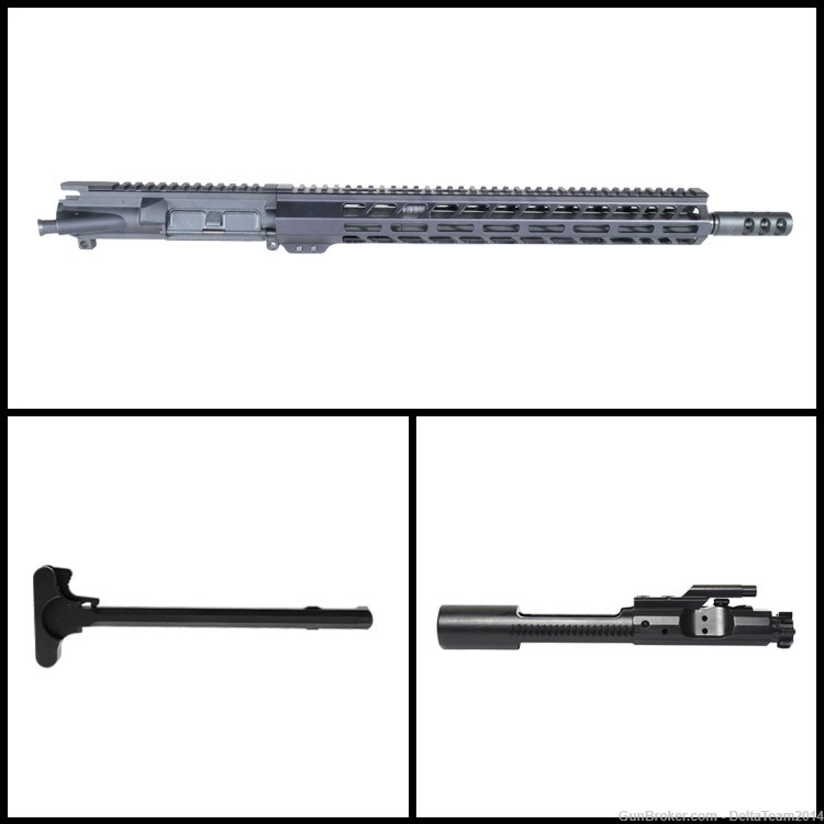 AR15 16" 300 BLK OUT Rifle Complete Upper - 3 Chamber Compensator-img-0