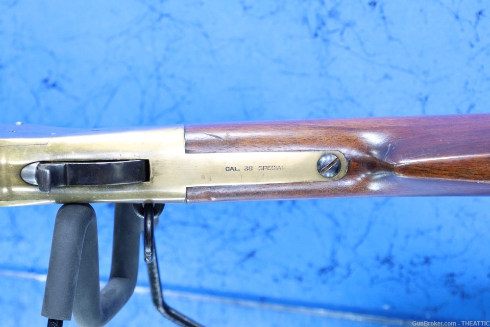 UBERTI 1866 YELLOWBOY SADDLE RING CARBINE 38 SPECIAL MADE IN ITALY-img-12