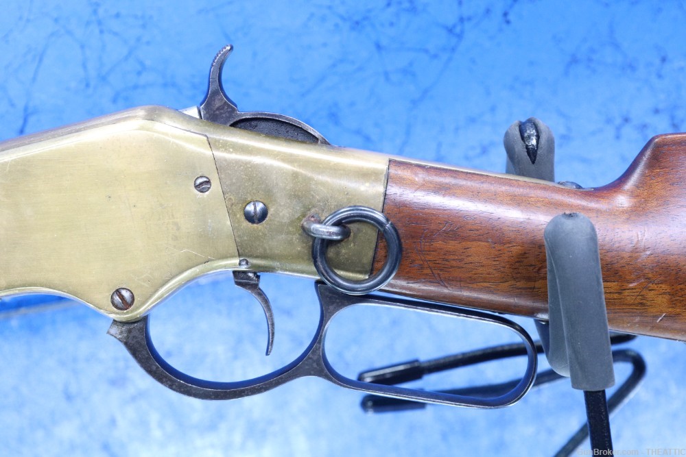 UBERTI 1866 YELLOWBOY SADDLE RING CARBINE 38 SPECIAL MADE IN ITALY-img-3