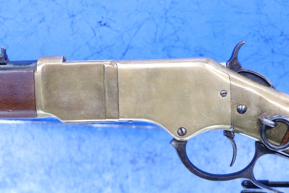 UBERTI 1866 YELLOWBOY SADDLE RING CARBINE 38 SPECIAL MADE IN ITALY-img-4