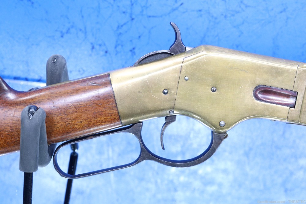 UBERTI 1866 YELLOWBOY SADDLE RING CARBINE 38 SPECIAL MADE IN ITALY-img-38