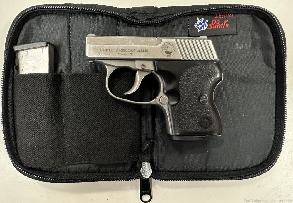 North American Guardian .32ACP Small, Self-Defense Automatic. 2”.  SS/Blk-img-0