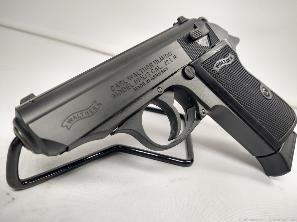 Walther PPK/S 22LR Pistol 3.3" Barrel 10-R w/Original Case LIKE NEW-img-4