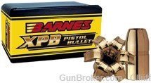 Barnes .475" XPB Pistol Bullets 480 Ruger 275gr LEAD FREE (40)------G-img-0