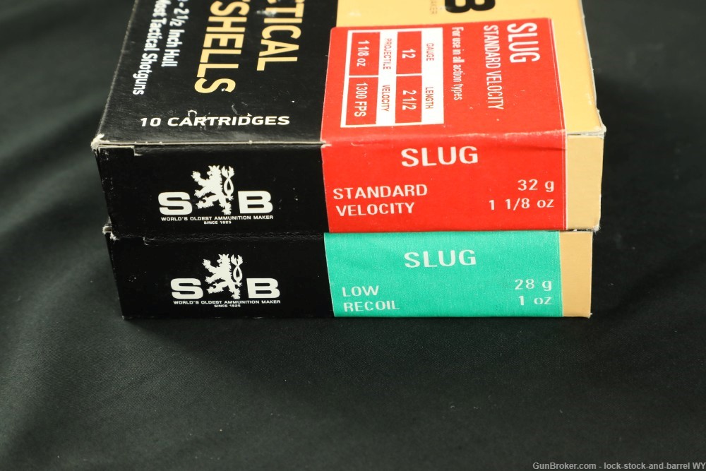 130x Sellier & Bellot 12 Gauge 2 1/2" Slug Standard/Low Recoil Ammo-img-9