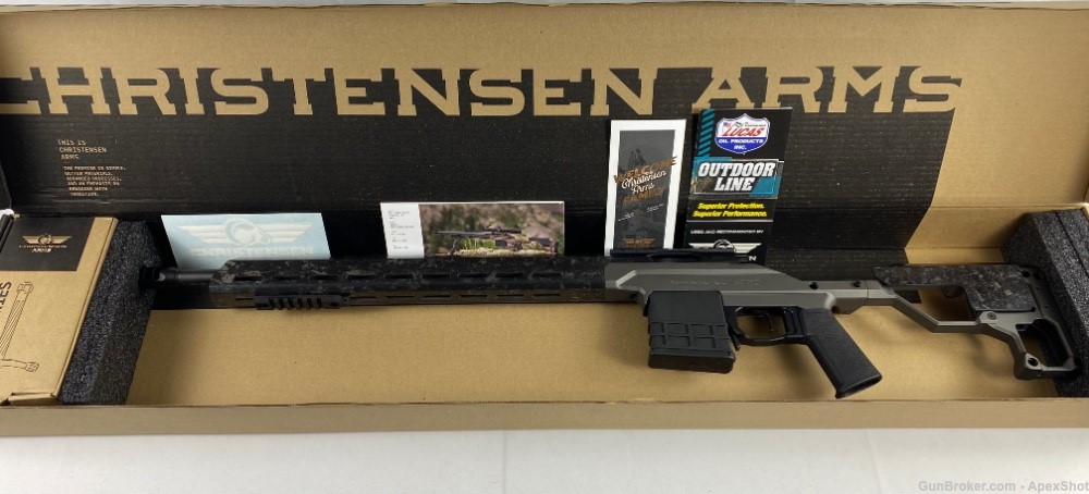 USED CHRISTENSEN ARMS MPR 223 REM 20"  TUNGSTEN GRAY- LIKE NEW! 8010304600-img-23