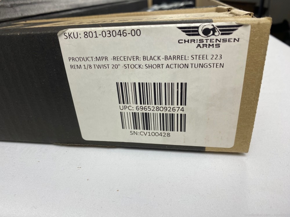 USED CHRISTENSEN ARMS MPR 223 REM 20"  TUNGSTEN GRAY- LIKE NEW! 8010304600-img-24
