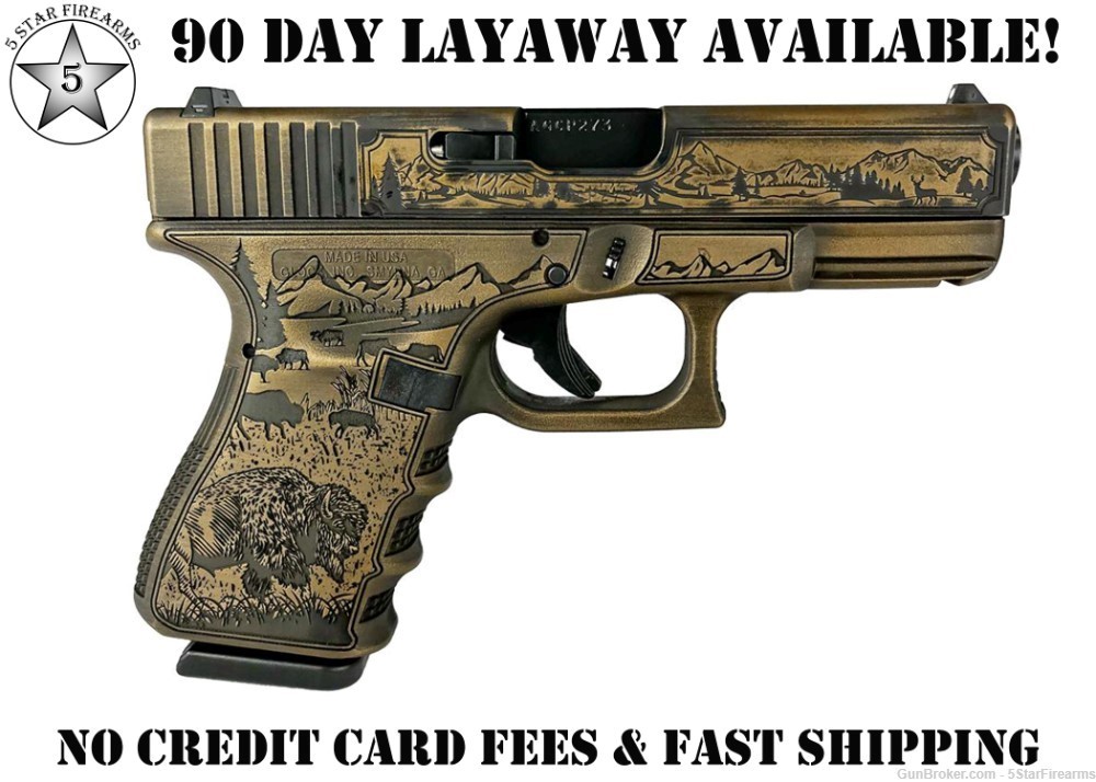 NIB TALO Glock 19 Gen 3  "Western" Layaway Available!-img-0