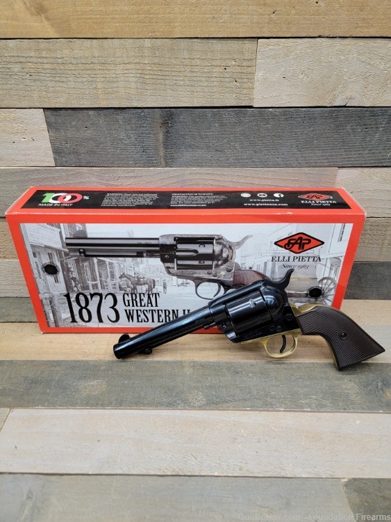 NEW Pietta 1873 Gen II .357 mag Single Action Revolver 5 1/2" PSA355-img-0