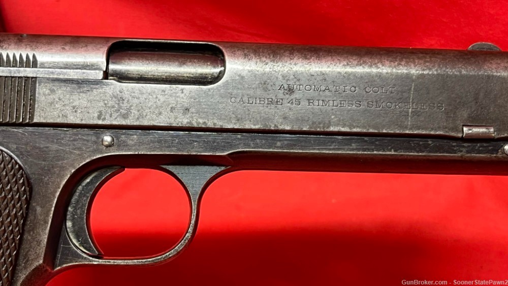 Colt Model M1905 1905 45acp 5.00" Semi-Auto Pistol - Mfg 1908-img-13