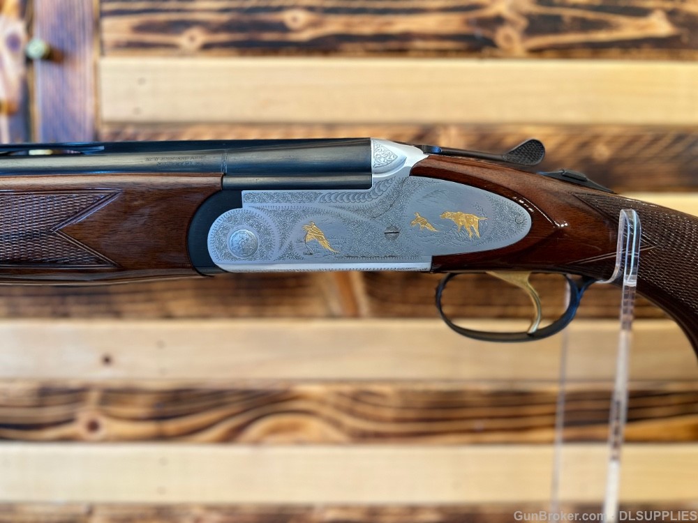 RIZZINI FAIR/NEA 600 SPORTING GOLD STAINLESS ENGRAVED RECEIVER 30" BBL 20GA-img-8