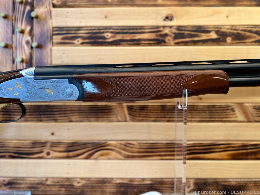 RIZZINI FAIR/NEA 600 SPORTING GOLD STAINLESS ENGRAVED RECEIVER 30" BBL 20GA-img-6