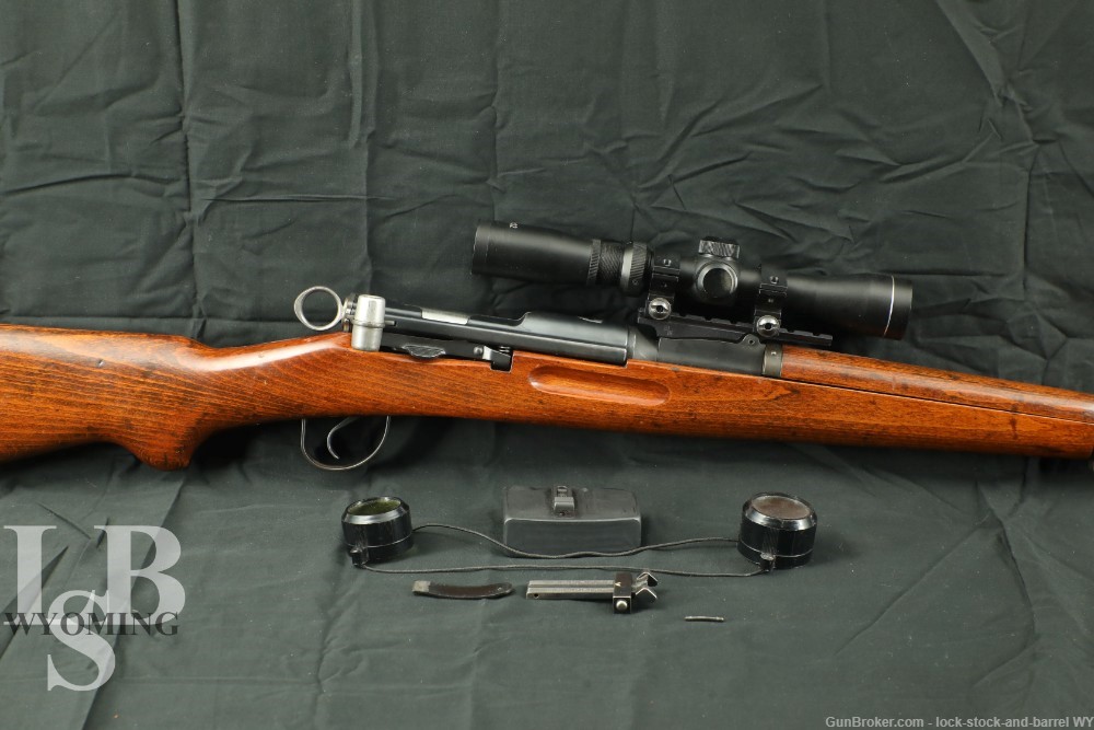 Swiss K31 7.5x55 25.6” Straight Pull Bolt Action Rifle W/ Scope C&R-img-0
