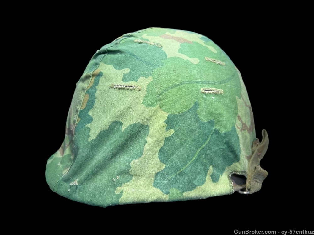 US M1 Helmet Vietnam Camouflage Helmet Cover steel pot liner m16 m14-img-1