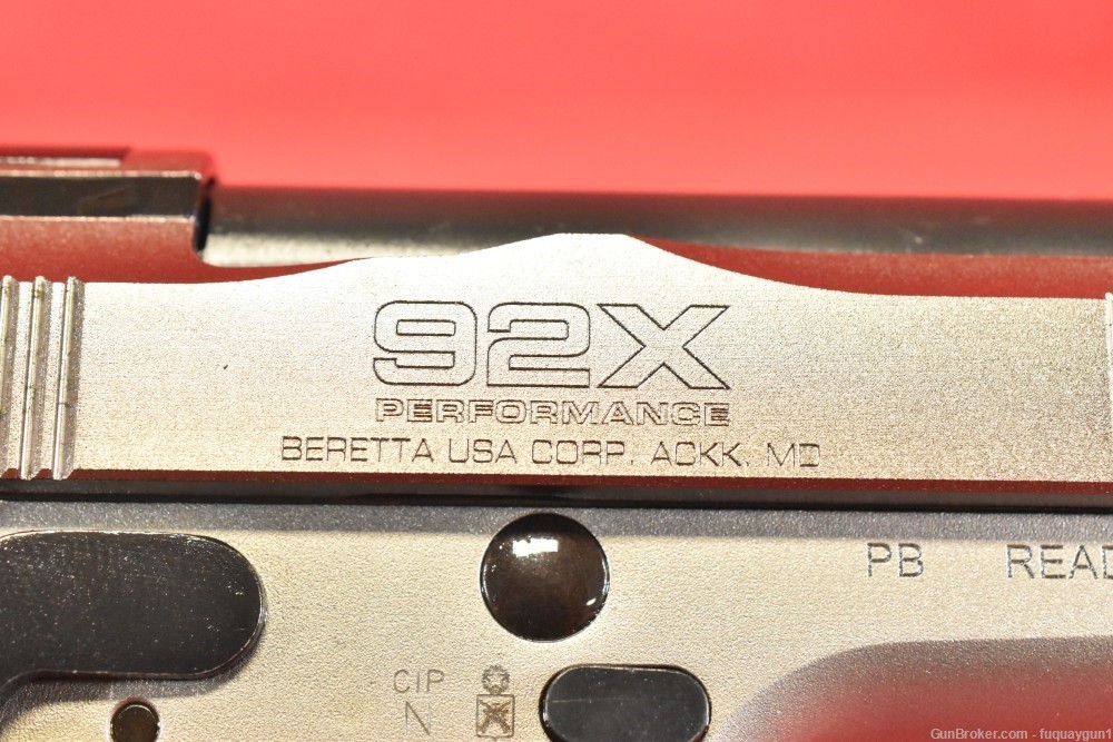 Beretta 92X Performance Defensive 9mm 4.9" J92XRD21 Optic Ready 92X-img-6