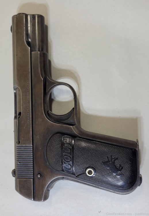 1921 Colt M1908 Pocket Hammerless .380 Auto w/ 1 Mag - #48182-img-4