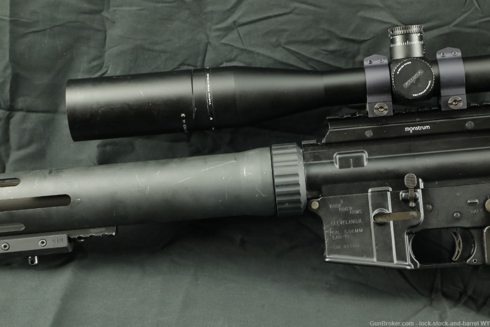 Rock River Arms LAR-15 5.56 20” Rifle, Timney Trigger Vortex Viper 44 Scope-img-10