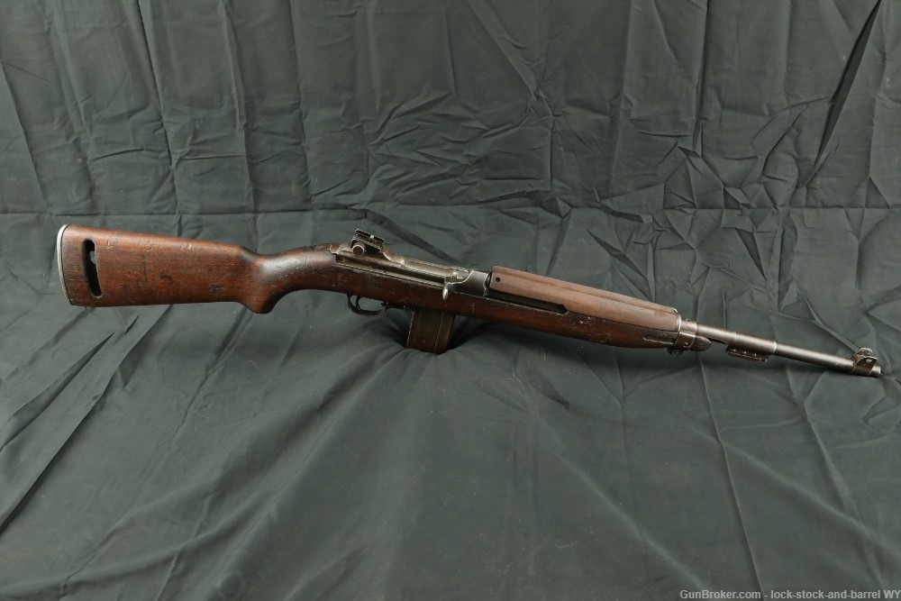 Standard Products M-1 Carbine U.S. .30CAL 18” Semi Auto Rifle 1943-44 C&R-img-2