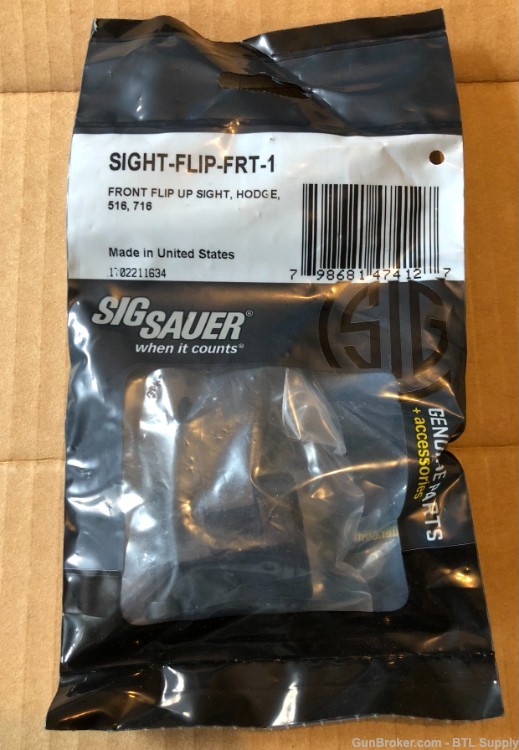 Sig Sauer 516 716 Flip Up Sight NEW OLD STOCK-img-0