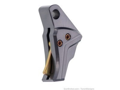 Tyrant Designs - I.T.T.S. TRIGGER - GLOCK43/43X/48 COMPATIBLE - Grey/Gold