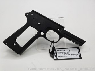 Tisas 1911 Government Stripped Frame .45ACP with Tac rail-img-0