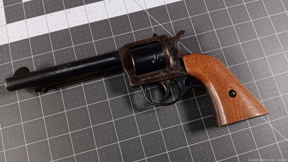 h&r 676 22 mag revolver case hardened cowboy harrington richardson-img-0