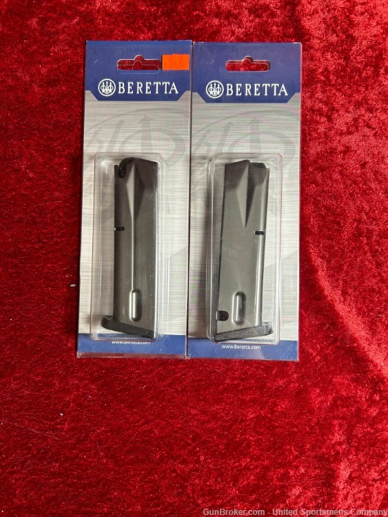 2 Pack of 9mm Beretta 15 Round Mags-img-0