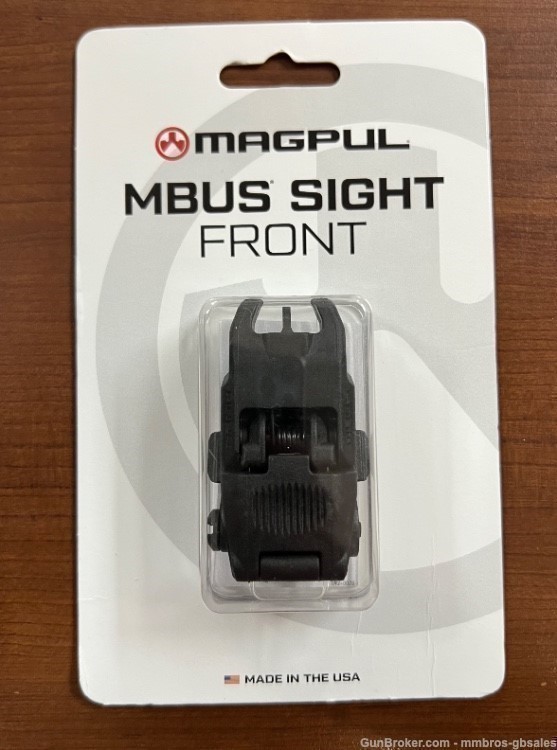 Magpul MBUS Front Sight - Black - MAG247 - AR Sight - NEW FAST FREE SHIP-img-0