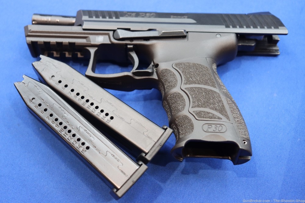 Heckler & Koch H&K P30 V3 Pistol 9MM 15RD 3.85" P-30 IR Sights Decocker HK-img-24