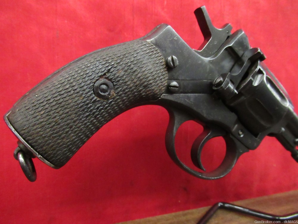 1939 Tula Nagant Revolver 6rds 7.62 Nagant Military Surplus C&R Item-img-9