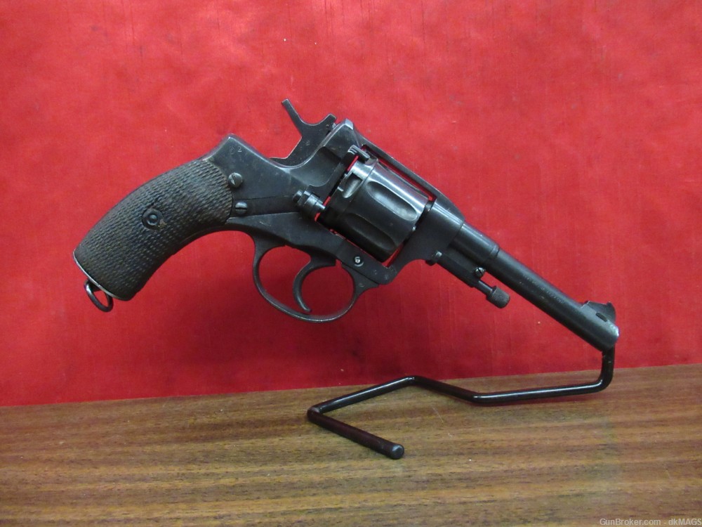 1939 Tula Nagant Revolver 6rds 7.62 Nagant Military Surplus C&R Item-img-6