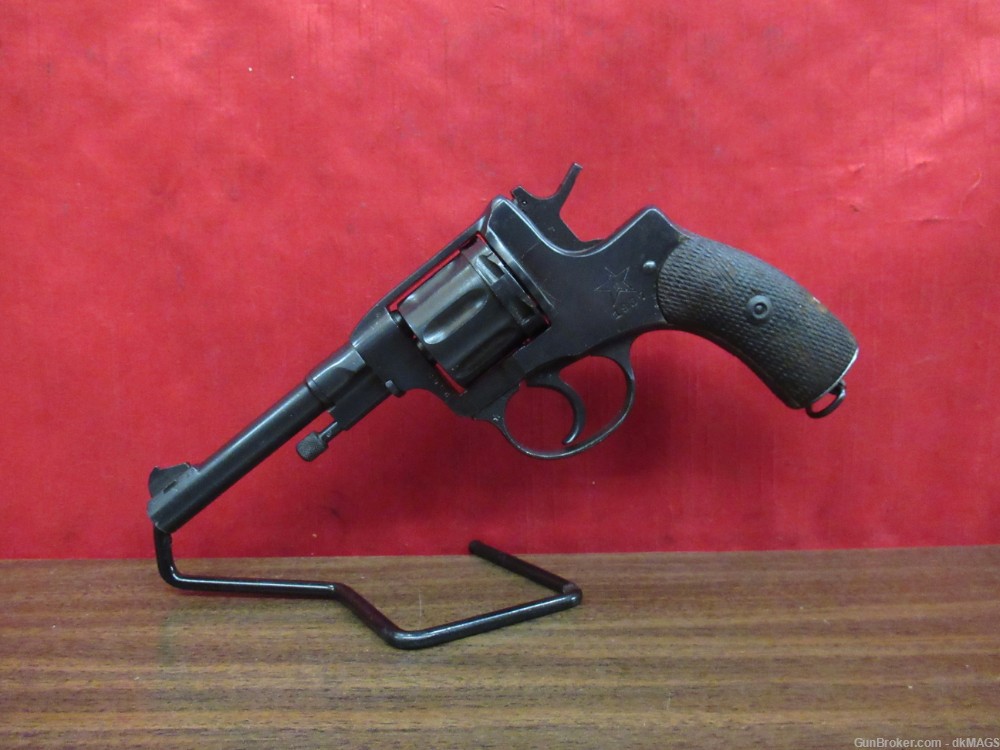 1939 Tula Nagant Revolver 6rds 7.62 Nagant Military Surplus C&R Item-img-0
