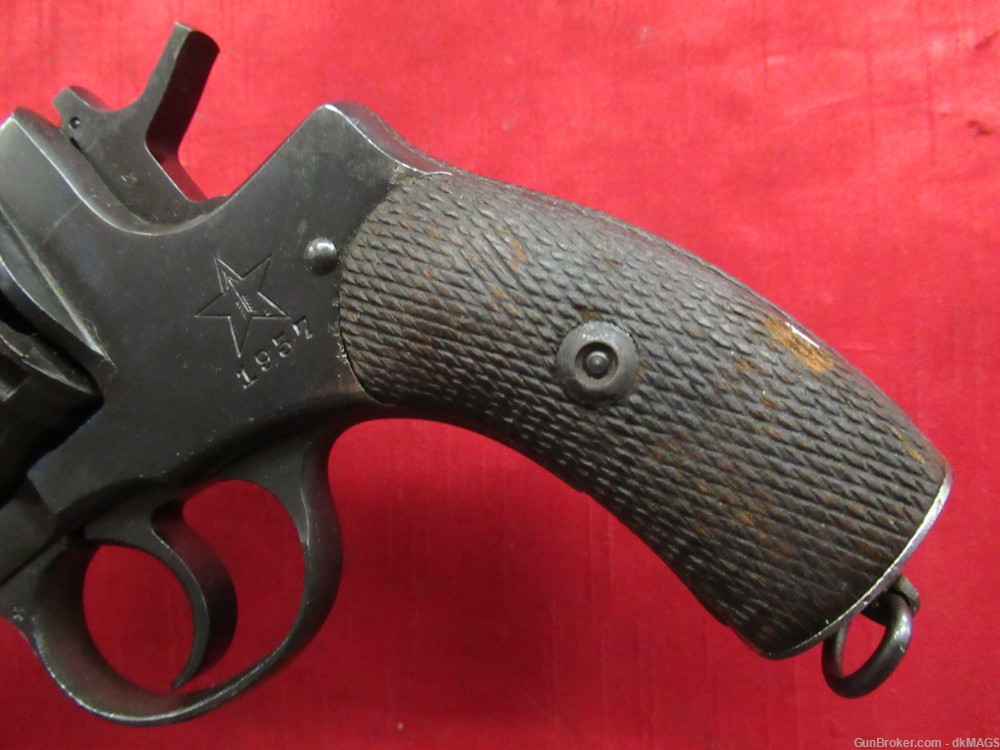 1939 Tula Nagant Revolver 6rds 7.62 Nagant Military Surplus C&R Item-img-3