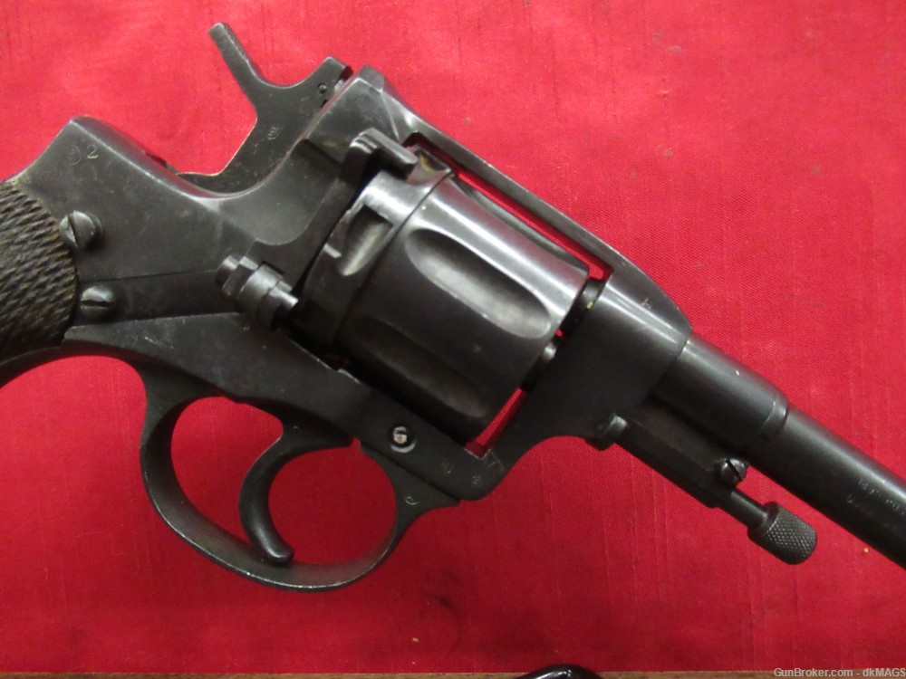 1939 Tula Nagant Revolver 6rds 7.62 Nagant Military Surplus C&R Item-img-8