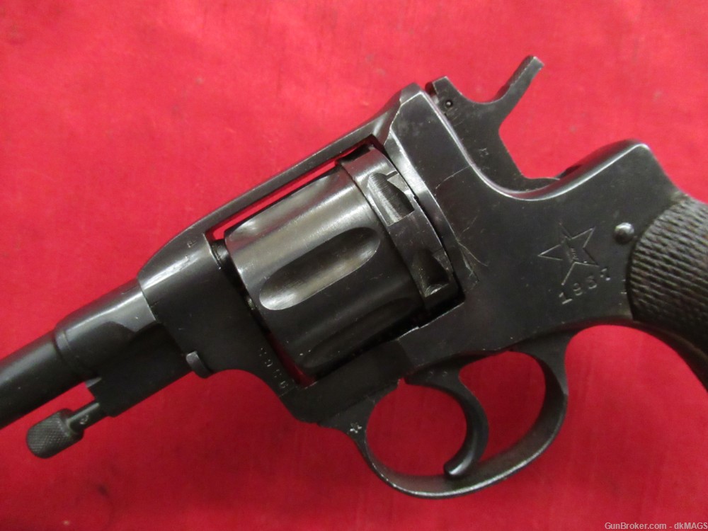 1939 Tula Nagant Revolver 6rds 7.62 Nagant Military Surplus C&R Item-img-2