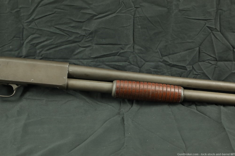 Ithaca Model 37 M37 Featherlight M&P 20” Shot 12 GA Pump Shotgun, 1969 C&R-img-5