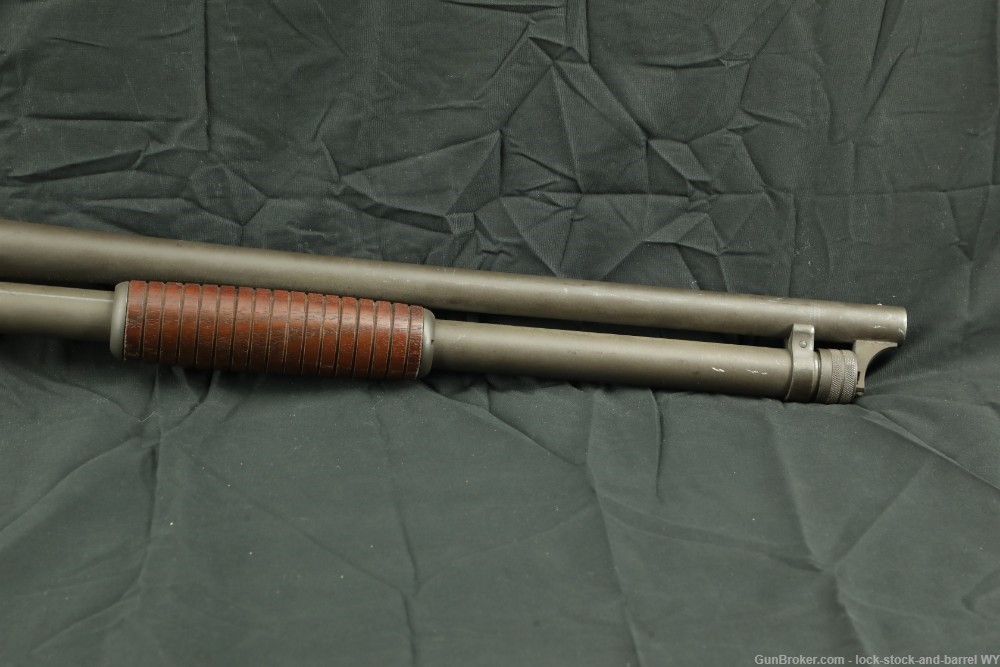 Ithaca Model 37 M37 Featherlight M&P 20” Shot 12 GA Pump Shotgun, 1969 C&R-img-6