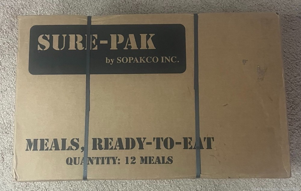 U.S. Military Surplus Ready to Eat Meals (12 Packs)-img-1
